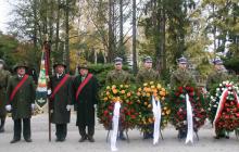 Ceremonia pogrzebowa płk. Zygmunta Łabędzkiego "Łosia"