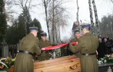 Ceremonia pogrzebowa płk. w st. spocz. Bolesława Siemiątkowskiego