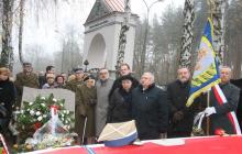 Ceremonia pogrzebowa płk. w st. spocz. Bolesława Siemiątkowskiego