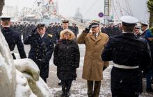 Uhonorowanie ORP "Błyskawica" ODZNAKĄ HONOROWĄ SPECJALNĄ Stowarzyszenia-Klubu VM